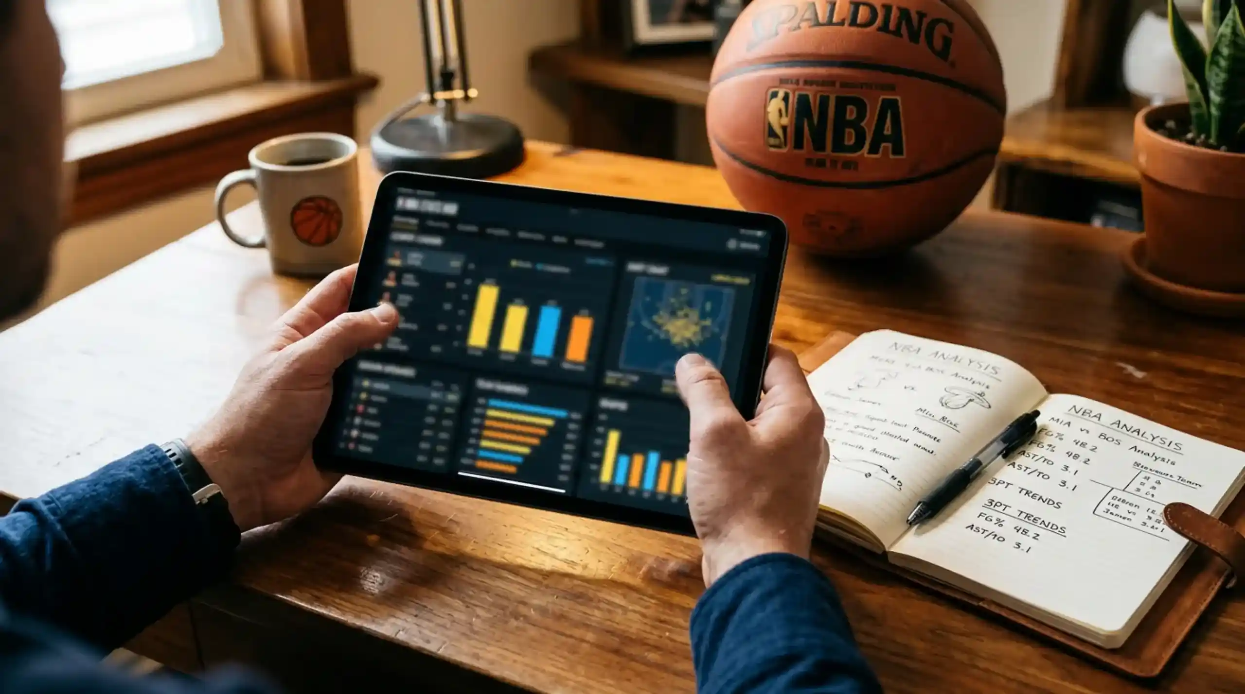 Estratégias de apostas na NBA com análise estatística e gestão de banca